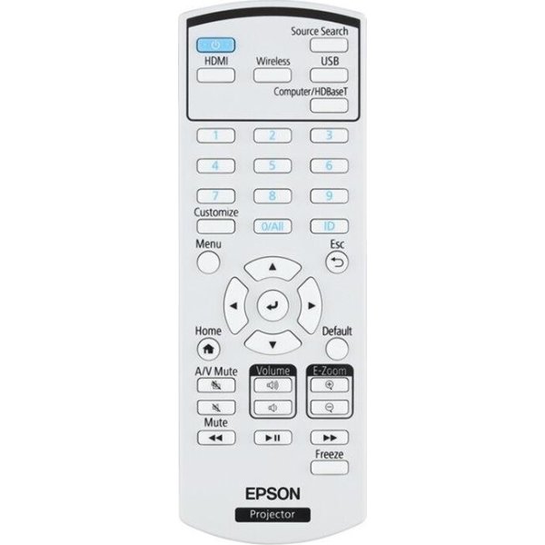 Epson EB-FH08 3LCD-projektor, hvid