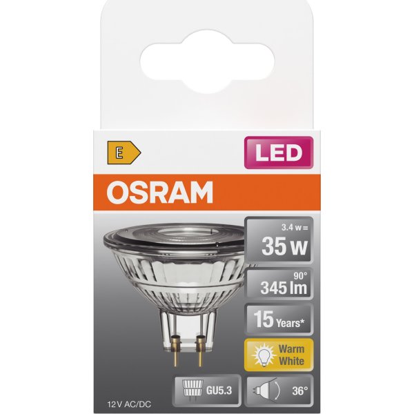 Osram LED Spotpære GU5.3, 3,4W