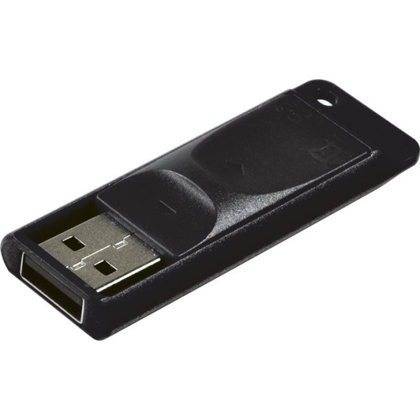 Verbatim USB 2.0 Store ´N´ Go Slider, 16GB, Sort