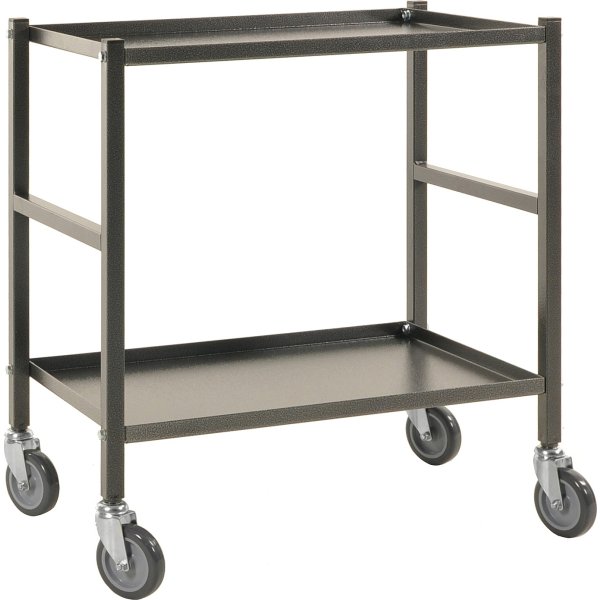 Rullevogn, 2 hylder,670x415x760,150 kg,Antracitgrå