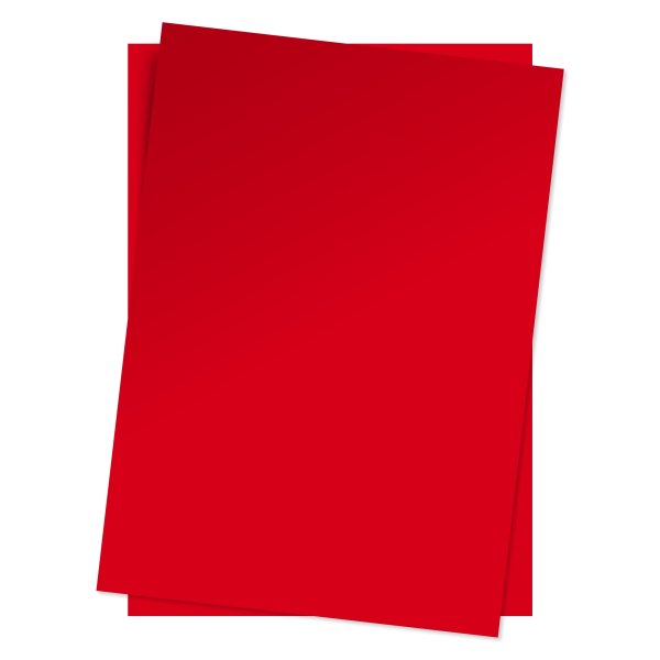 Karton Play Cut, A2, 180g, 100ark, postrød