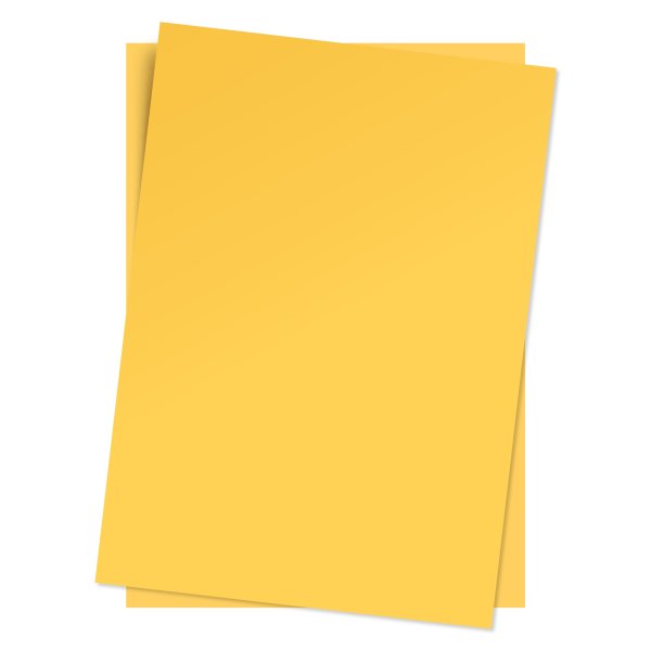 Karton Play Cut, A4, 180g, 100ark, kanariegul