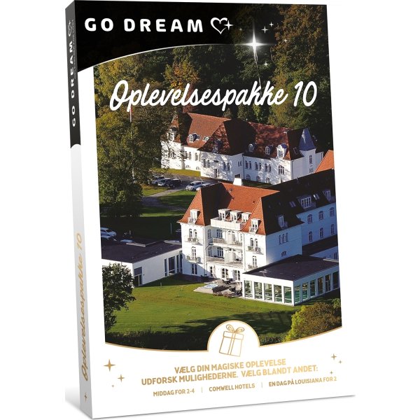 GO DREAM - Oplevelsespakke 10