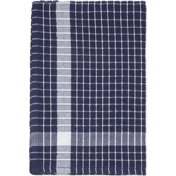 Engholm viskestykke, bomulds frotte, 45x70cm, blå