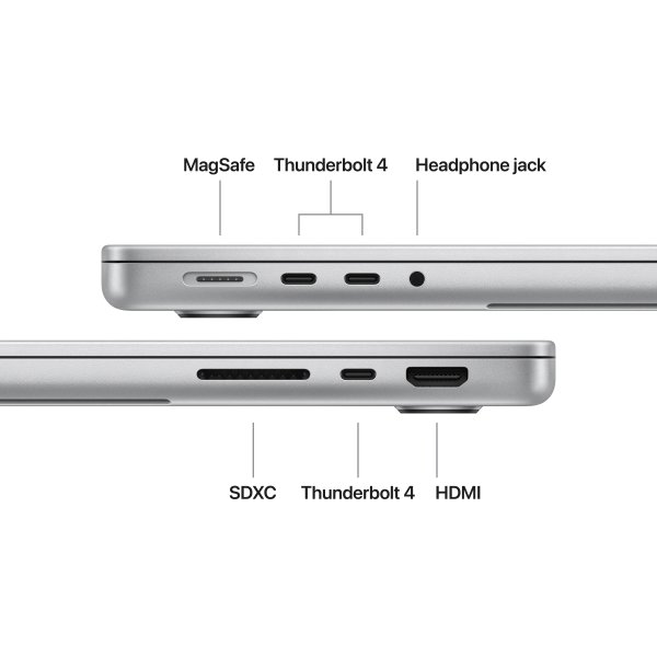 Apple MacBook Pro M5 14", 24GB, 1TB SSD, sølv