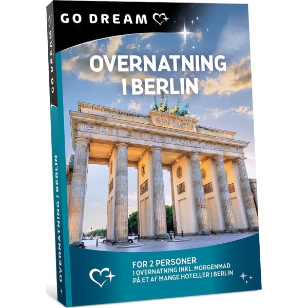 GO DREAM - Overnatning for 2 i Berlin