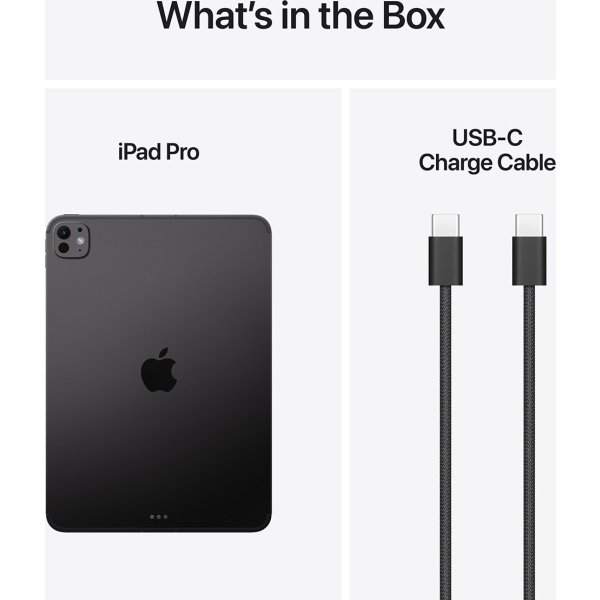 Apple iPad Pro 2025 11", Wi‑Fi + 5G, 2TB, sort