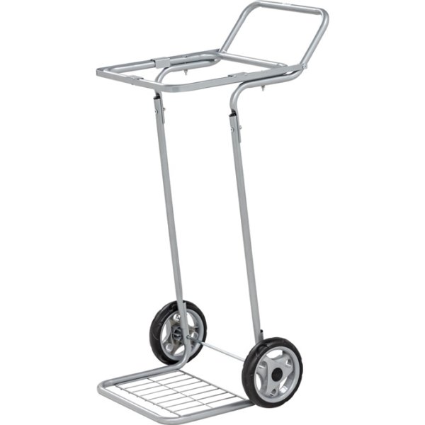 Affaldsvogn uden låg, 580x940, massive gummihjul