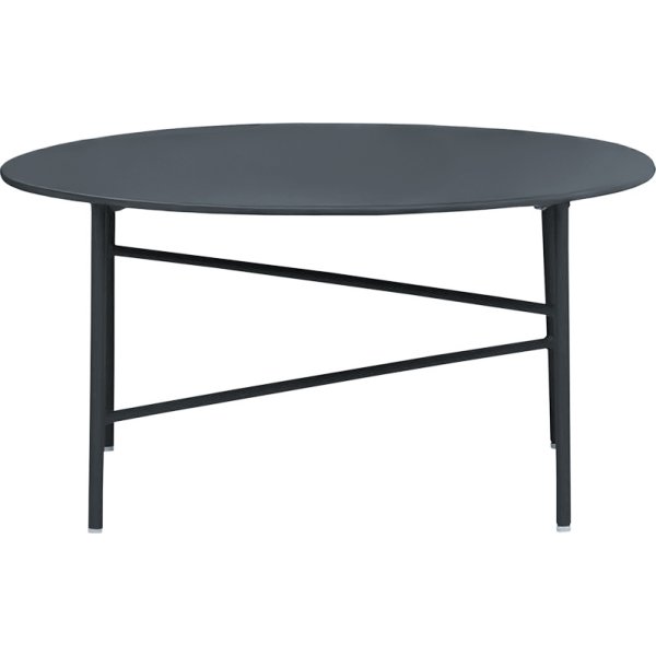 Pesetos bord, Ø70xH35cm, antracit