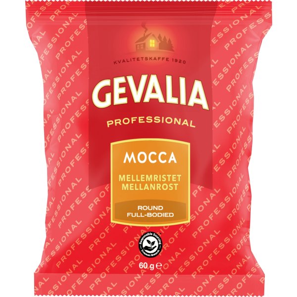 Gevalia Mocca filterkaffe portionsposer, 114 x 60g