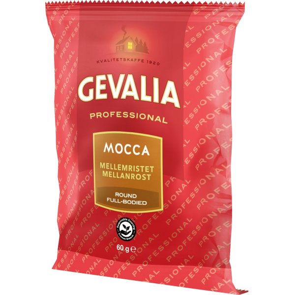 Gevalia Mocca filterkaffe portionsposer, 114 x 60g