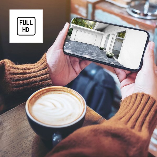 HAMA Overvågningskamera, Udendørs, hvid