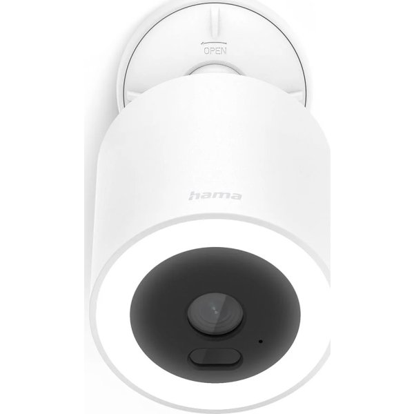 HAMA Overvågningskamera, udendørs, Wi-Fi, Hvid