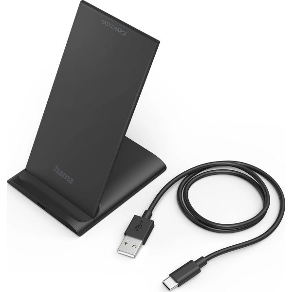 HAMA Ladestation, trådløs - 10W, sort