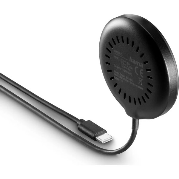 HAMA Trådløs opladning, Qi2 - 15W, Sort