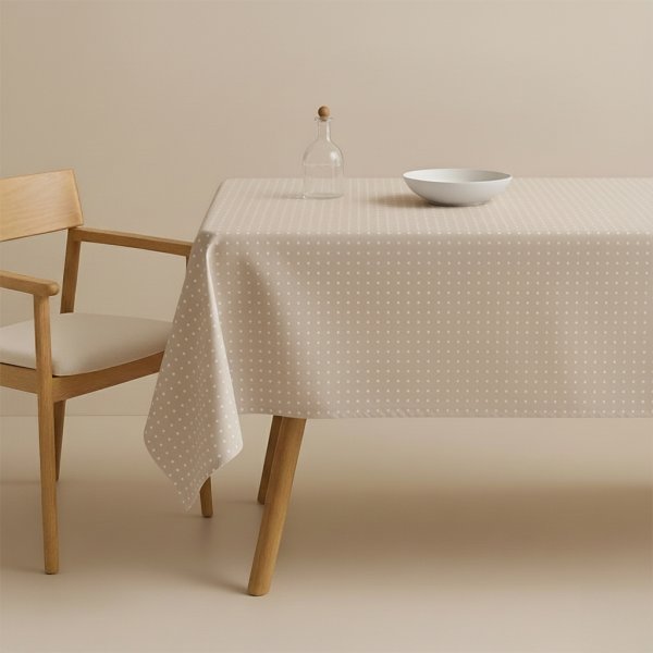 Engholm Dotea dug, beige, 140x270 cm.