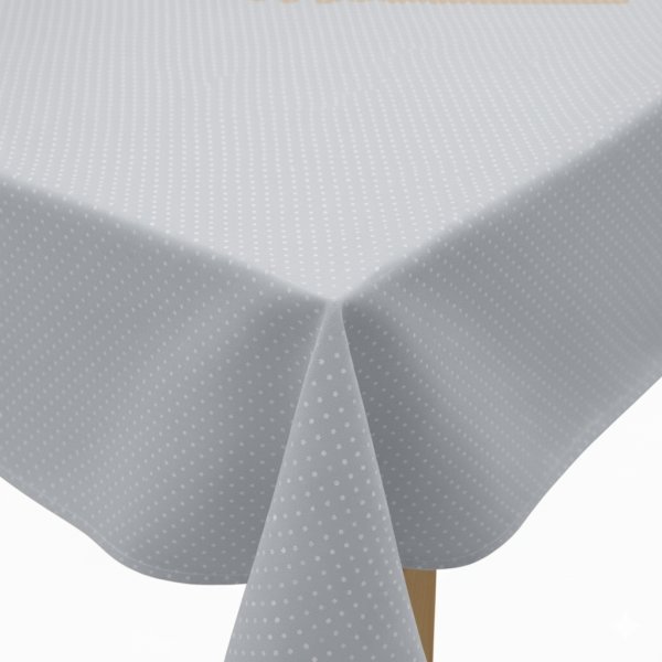 Engholm Dotea dug, grå, 140x270 cm.