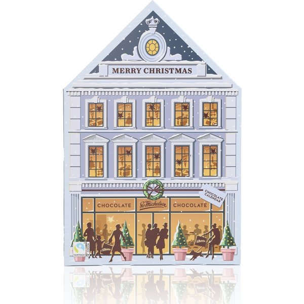 Sv. Michelsen Chokolade Julekalender Hus, 240 g