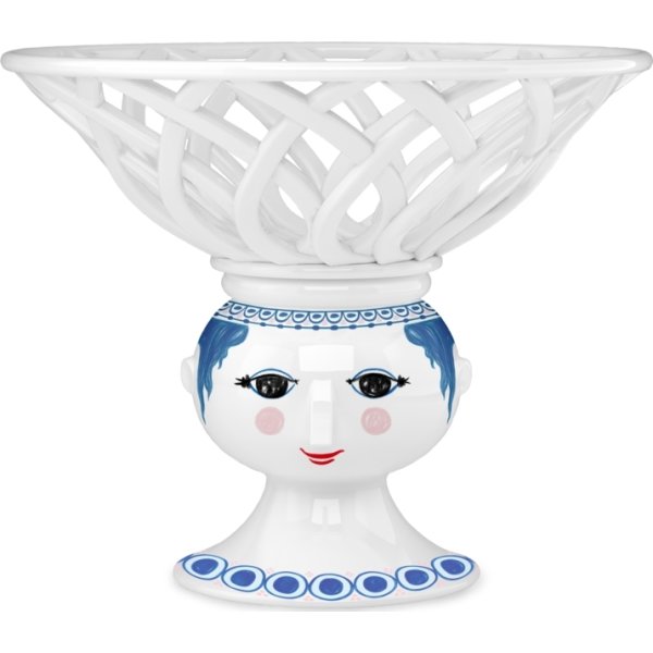 Bjørn Wiinblad Dora Frugtskål Ø25cm, blå