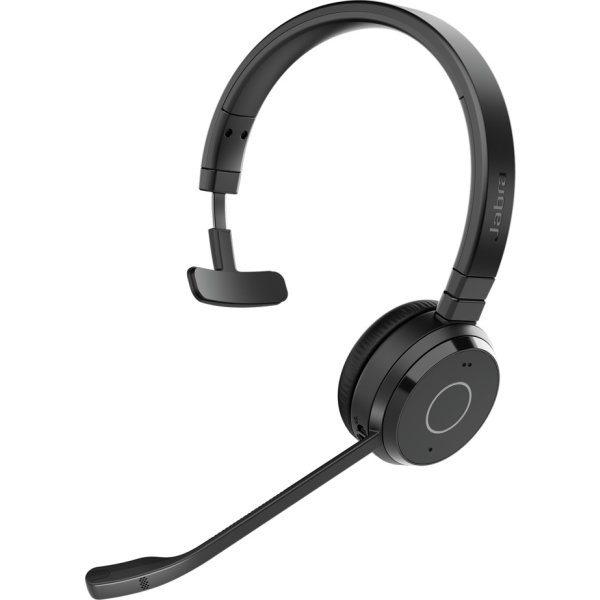 Jabra Evolve 65 TE, Link 390a UC Mono med stander