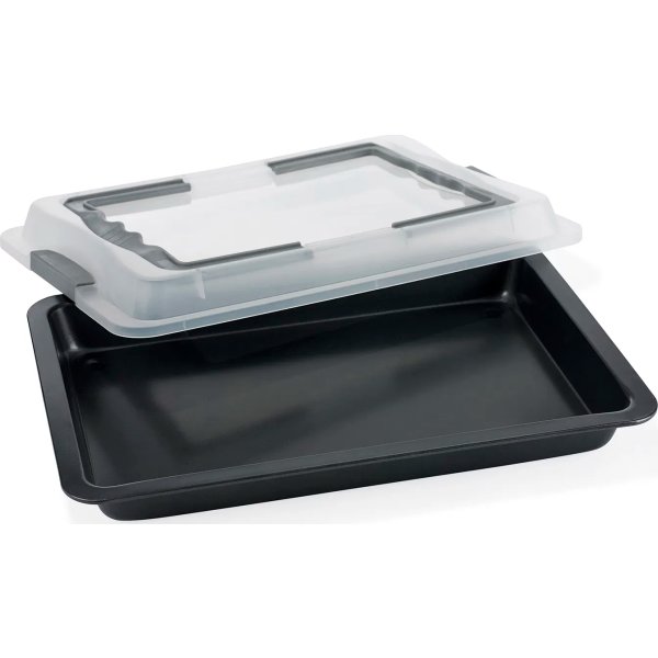 Funktion Bradepande m/låg, 42x29x3,8cm, grå