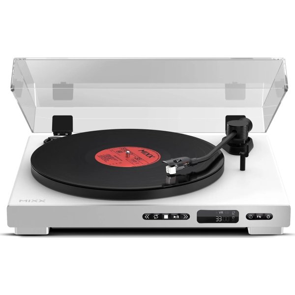MIXX Vinyl- og CD-afspiller, Analog Plus - Hvid