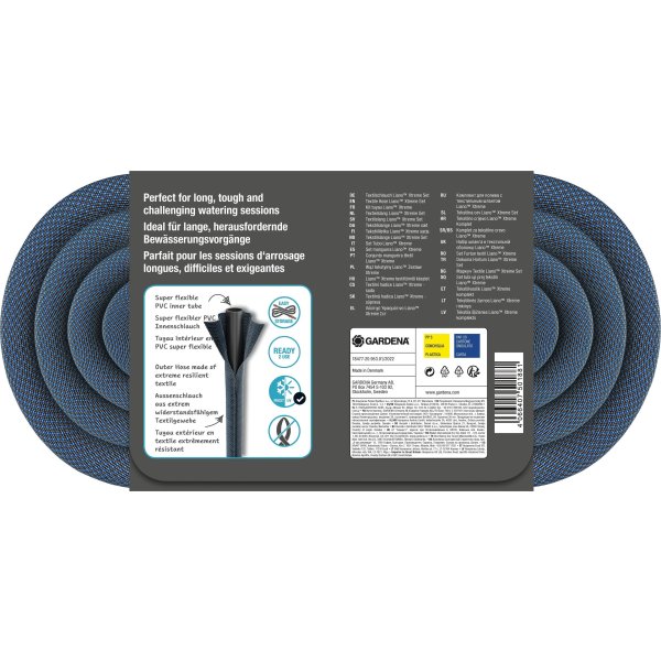Gardena Haveslange Liano Xtreme, tekstil, 1/2" 30m