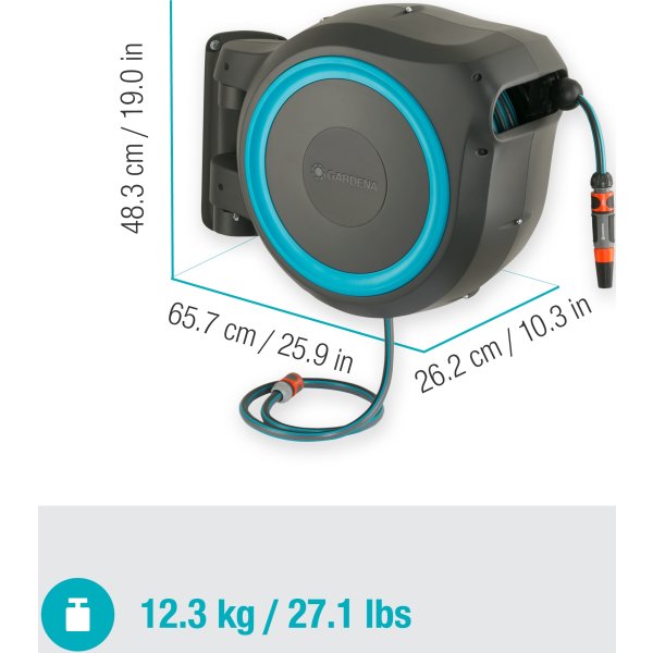 Gardena Slangeopruller RollUp L, 30 m.
