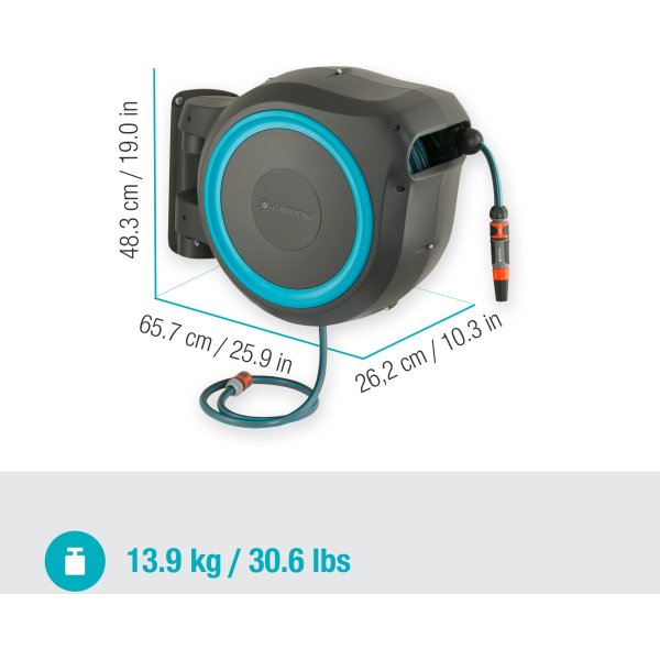 Gardena Slangeopruller RollUp XL, 35 m.