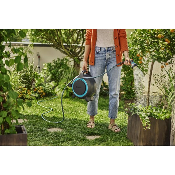 Gardena Transportabel Slangeboks MoveMatic, 12,5 m