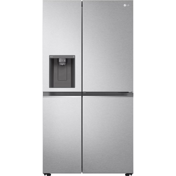 LG Amerikanerkøleskab 179 cm høj, 635L, grå