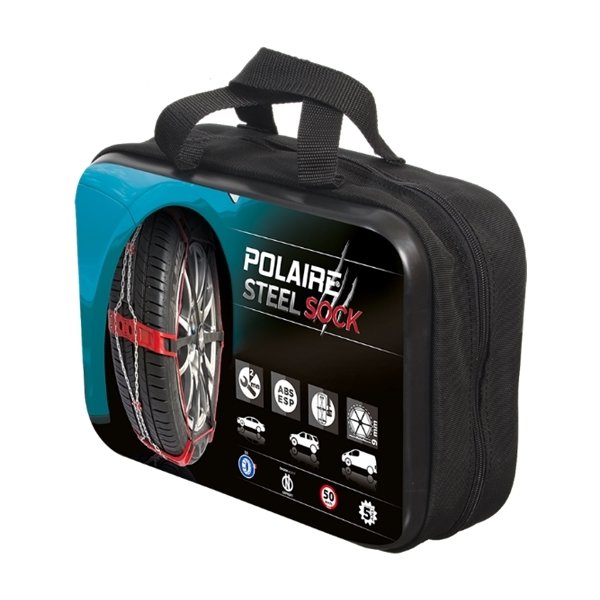 Polaire 2x Snekæder, Steel Sock - 126