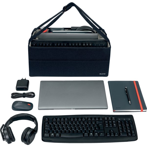 Leitz Hot Desking Arbejdstaske i stof