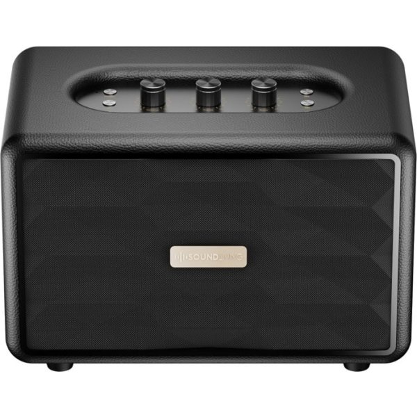 Soundliving Højtaler, Sort, bas