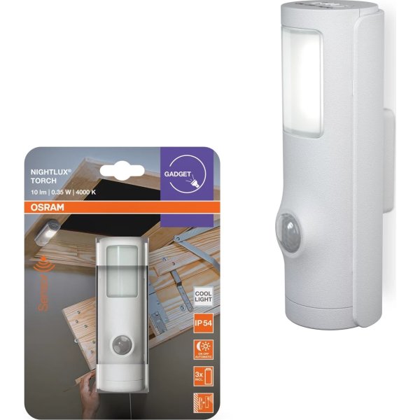 Osram Nightlux Torch LED Spotlampe med sensor
