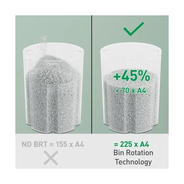Leitz Makulator til hjemmekontor, P5 15L - Hvid