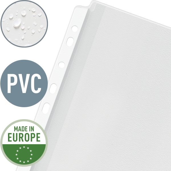 Leitz Plastlomme | A4 | Eksp. m. flap | 5 stk.