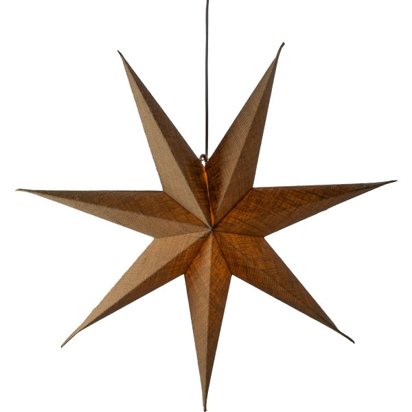 Papirstjerne, Hængende, Ø60, natur