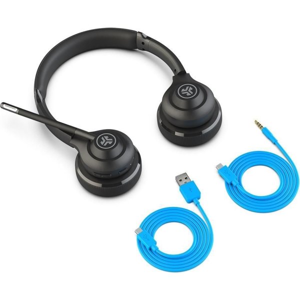 Jlab On-Ear Headset, trådløs, sort