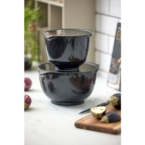 Rosti NEW Margrethe Røreskåle 4 dele 1,5+3L c sort