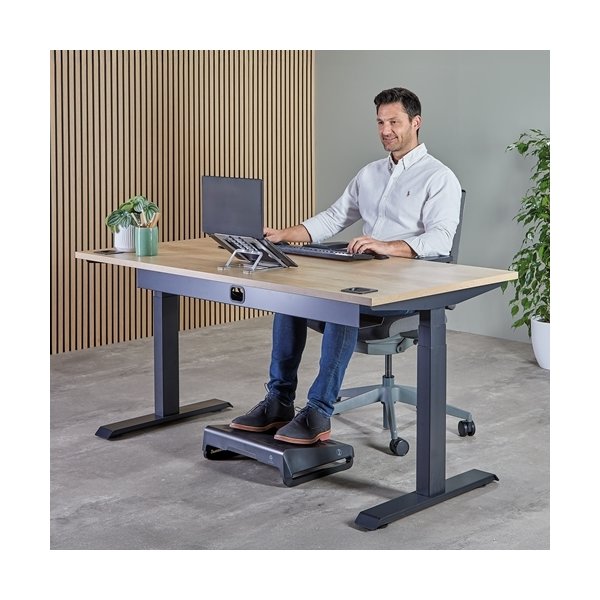 Fellowes Alumia Laptop stander transportabel, sølv