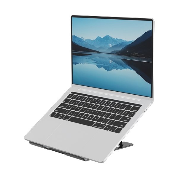 Fellowes Alumia Laptop stander transportabel, sort