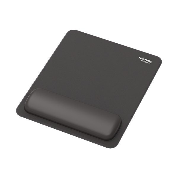 Fellowes musemåtte, håndledsstøtte, sort