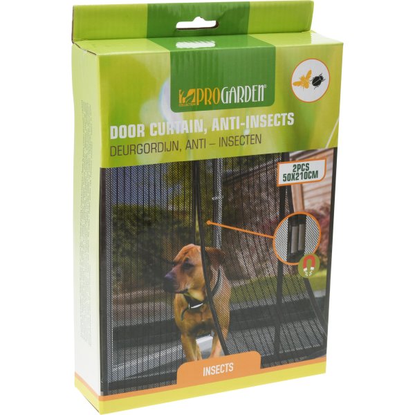 Insektnet til dør, 210x50 cm.
