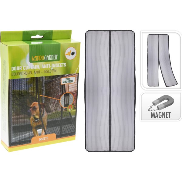 Insektnet til dør, 210x50 cm.