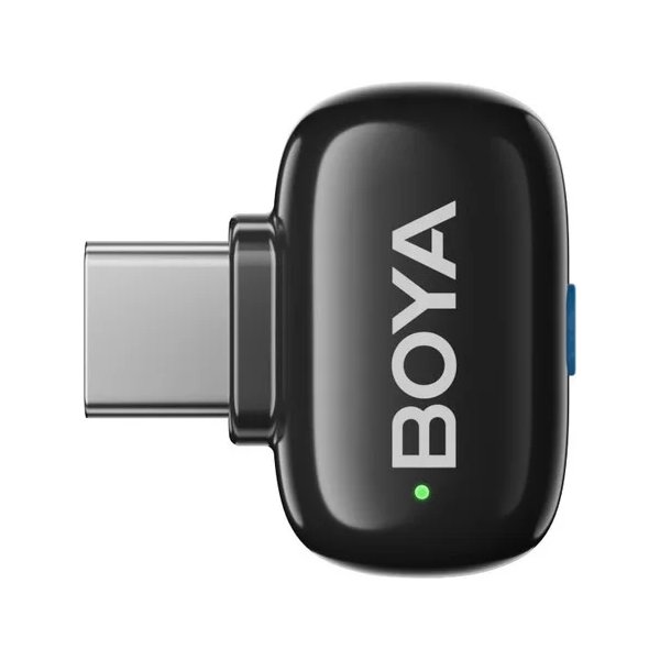 BOYA 2x Mini mikrofon, trådløs, AI, USB-C, 2,4GHz