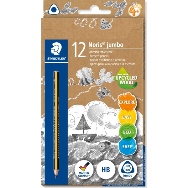 Staedtler Noris 119 Jumbo Begynderblyant | HB