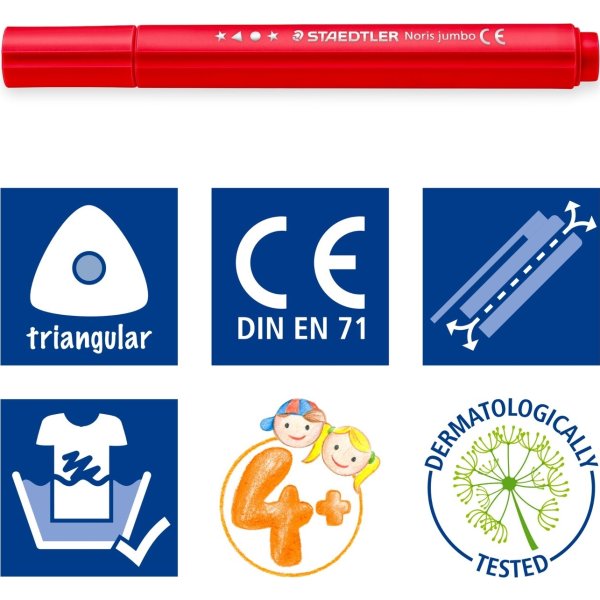 Staedtler Noris 328 Jumbo Tusser | 48 stk.