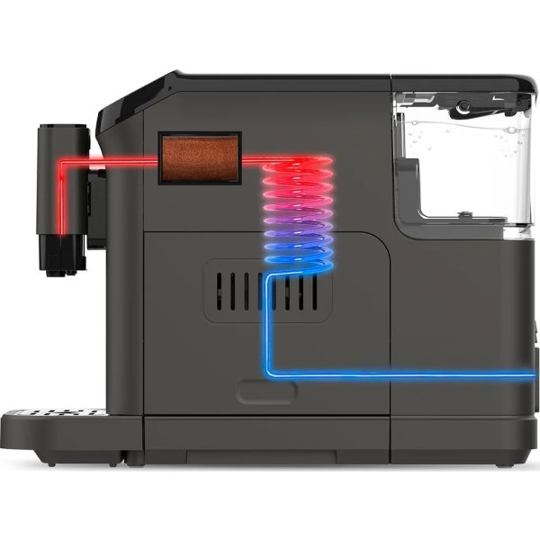 TAURUS Kaffemaskine, Accento Latte - Automatisk