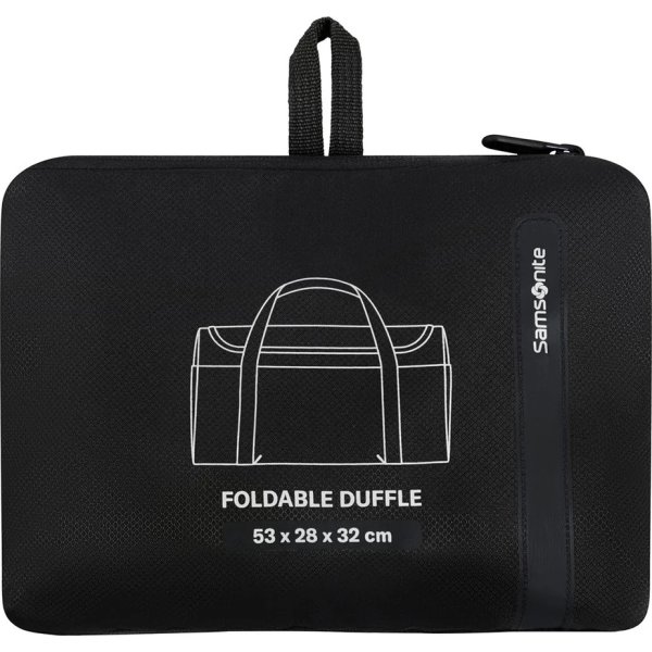 SAMSONITE Duffelbag, foldbar, Medium, sort